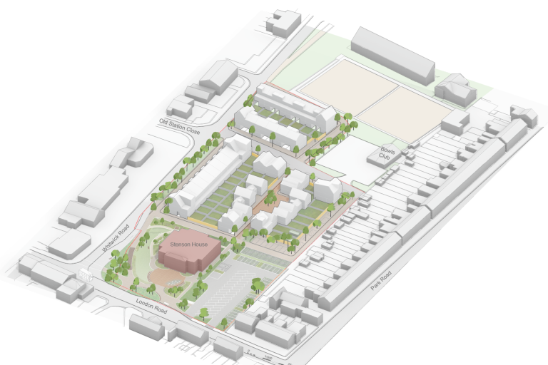 Stenson Gardens (artist's impression)