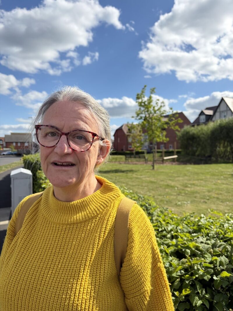 Cllr Terri Eynon, District Councillor for Hugglescote St Mary